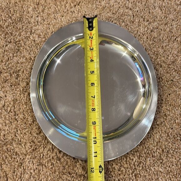 NWT Vintage Sizzling Platters Rattan Wood trays Set of 4 Steak‎ Grill plates - Picture 10 of 12